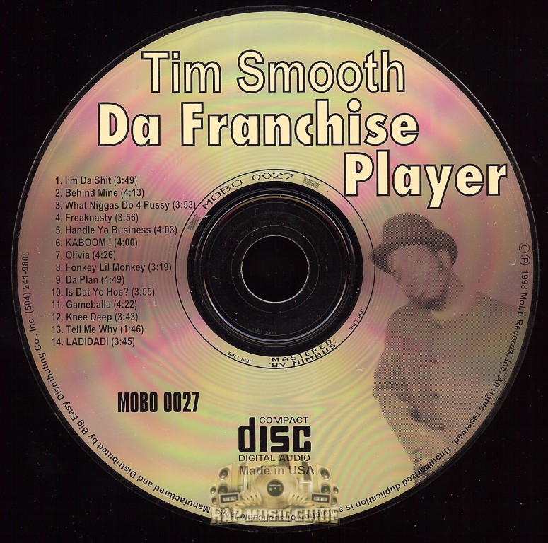 洋楽 TIM SMOOTH/DA FRANCHISE PLAYER/G-RAP TIM SMOOTH - DA FRANCHISE PLAYER (1998) (RIP) N.O. Rap